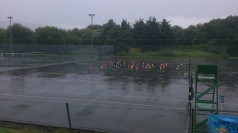 Wimbledon Open Day - rain stop play